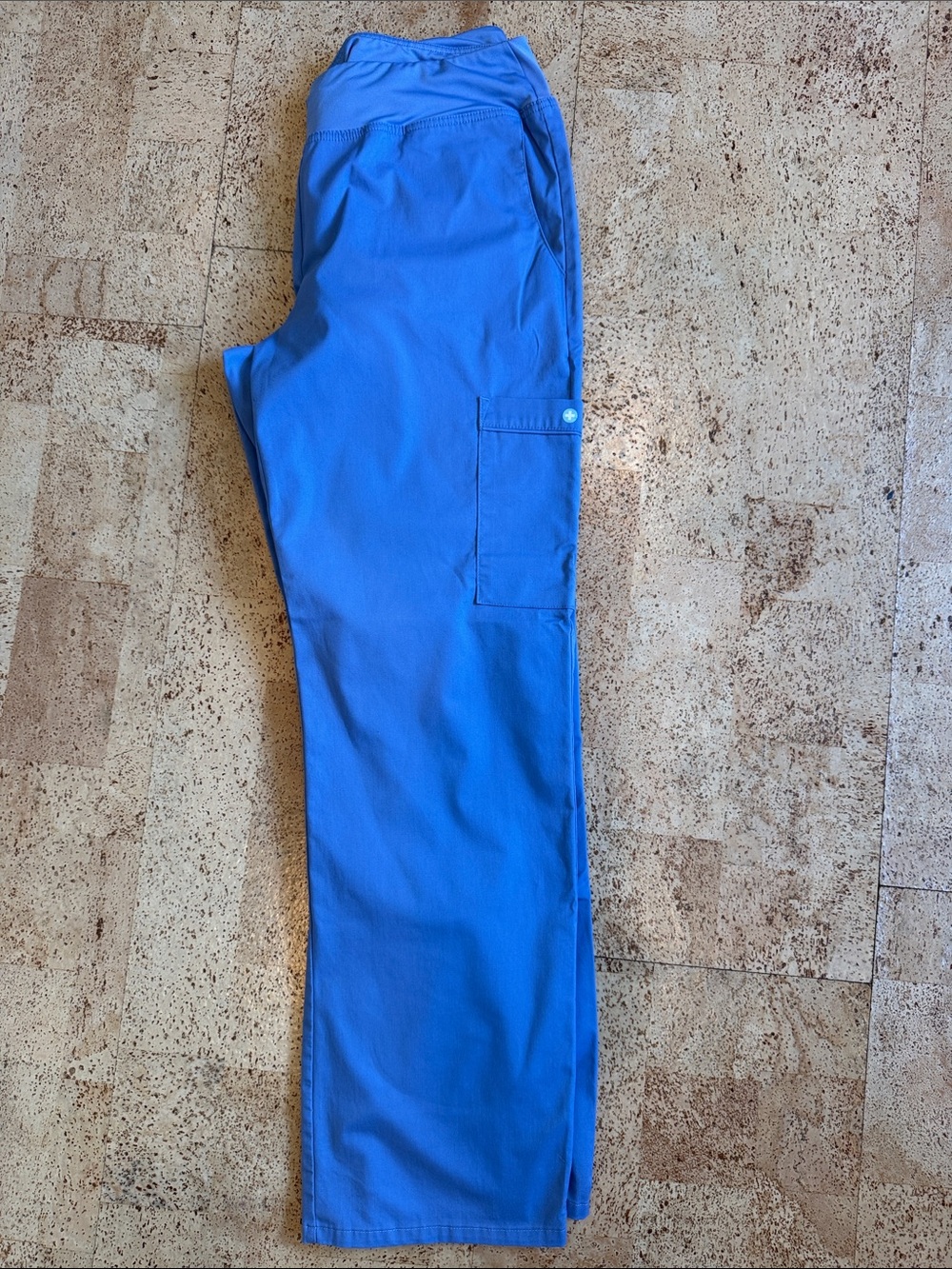 Allure Ceil Blue Women's Scrub Pants Medium